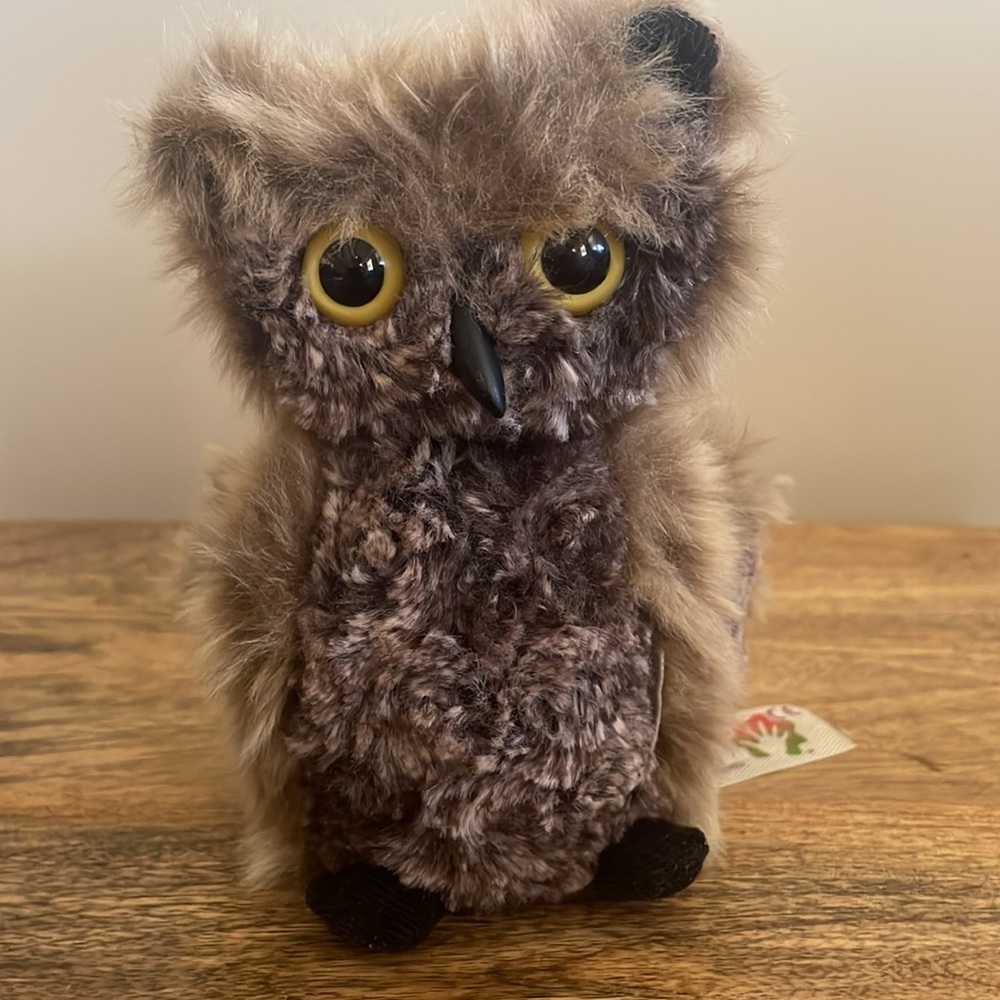 🤎FOLKMANIS Puppets Screech Owl